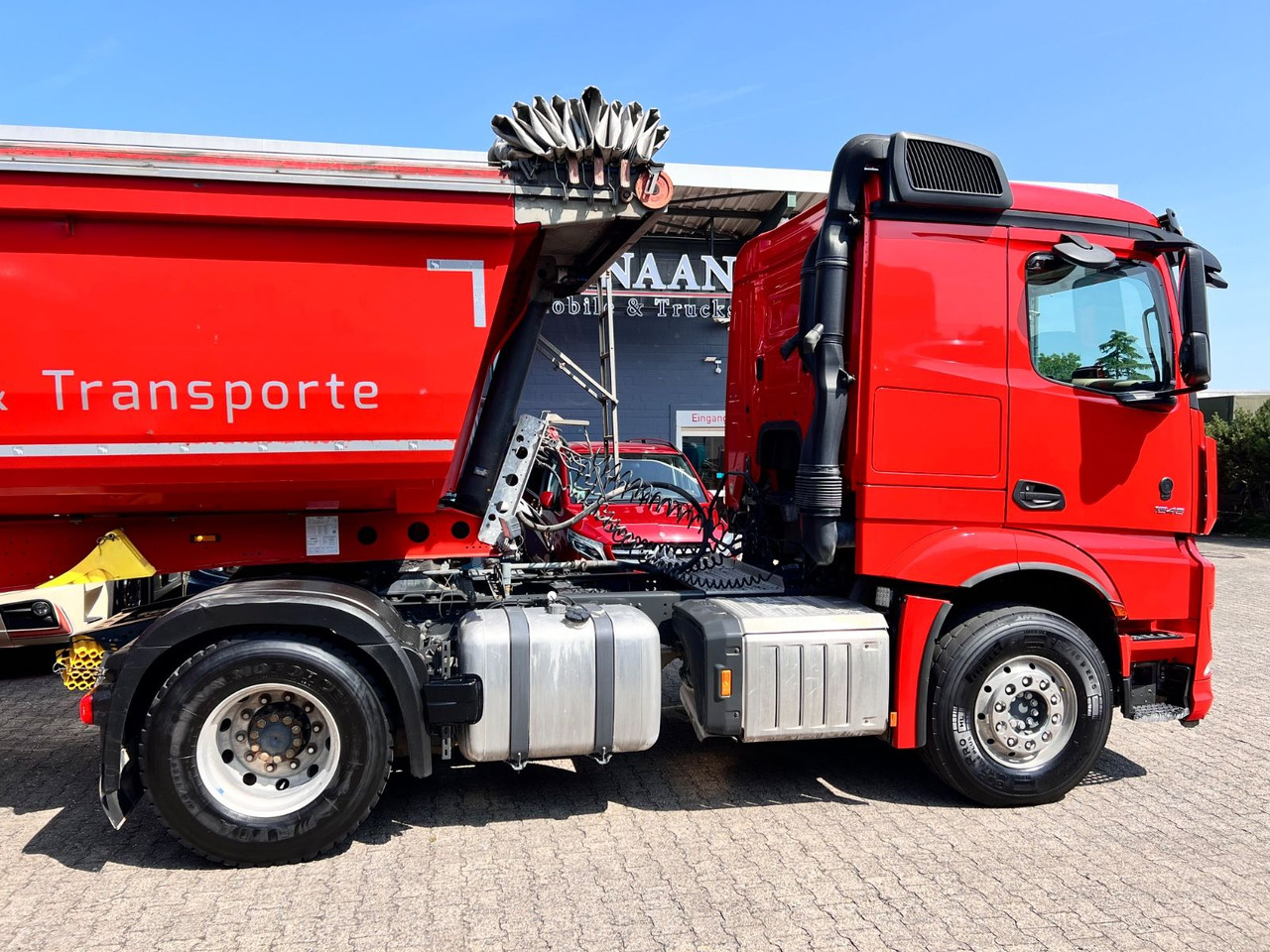 Trekker Mercedes-Benz 1846 LS  Actros 5 4x2 Kipphydraulik: afbeelding 6