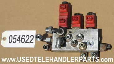 MERLO STEUERBLOCK SCHALTUNG/HANDBR. Nr. 054622 - Hydraulisch ventiel voor Verreiker: afbeelding 1 MERLO STEUERBLOCK SCHALTUNG/HANDBR. Nr. 054622 - Hydraulisch ventiel voor Verreiker: afbeelding 1