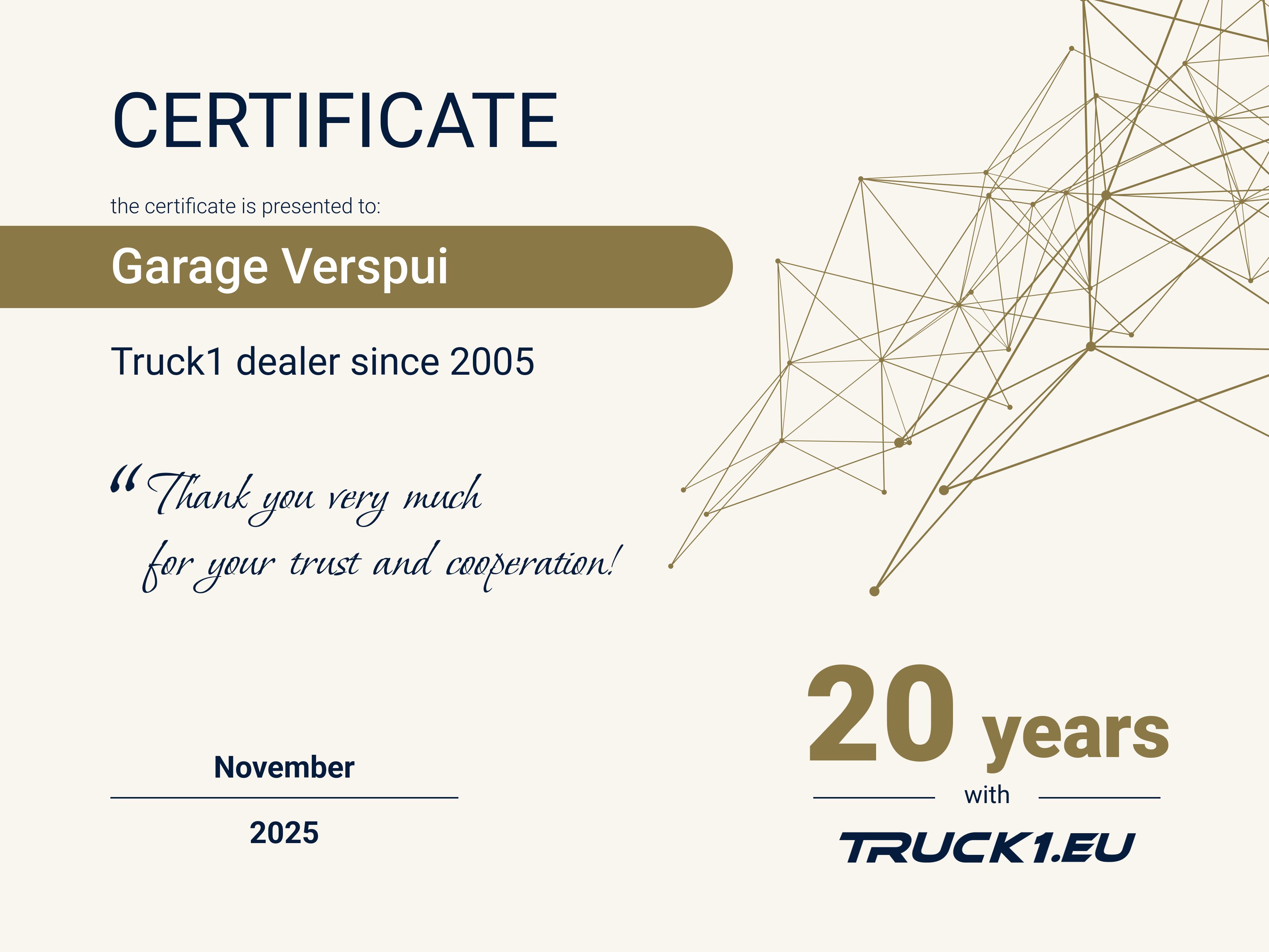 certificate certificate