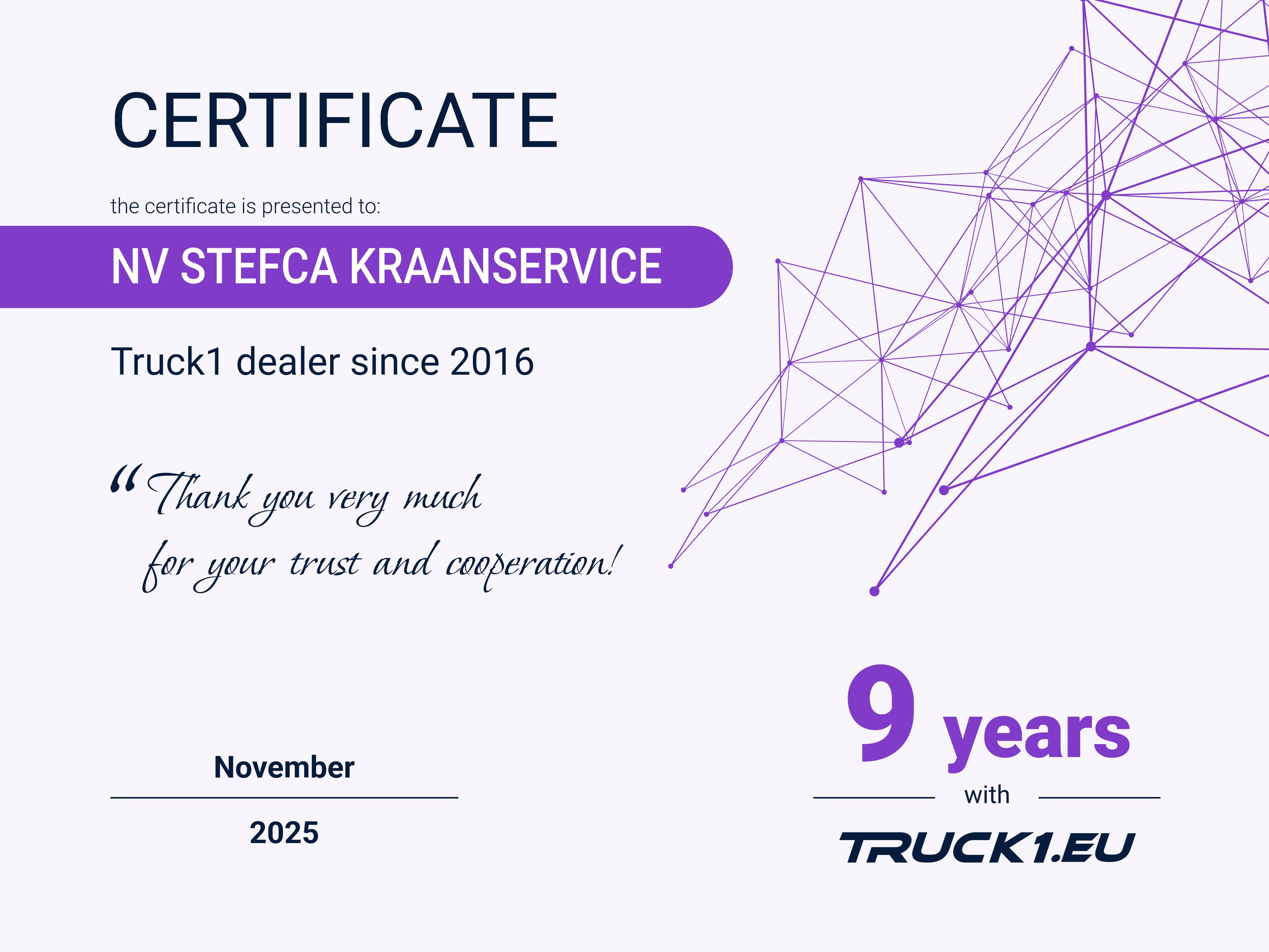 certificate certificate